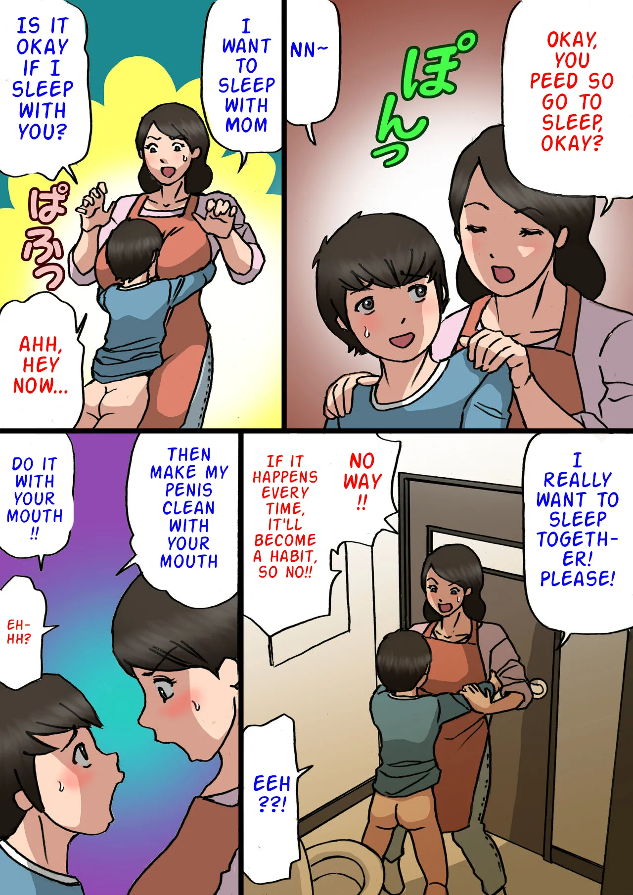 Mother wants to cure her son's spoiled behavior page 9 full