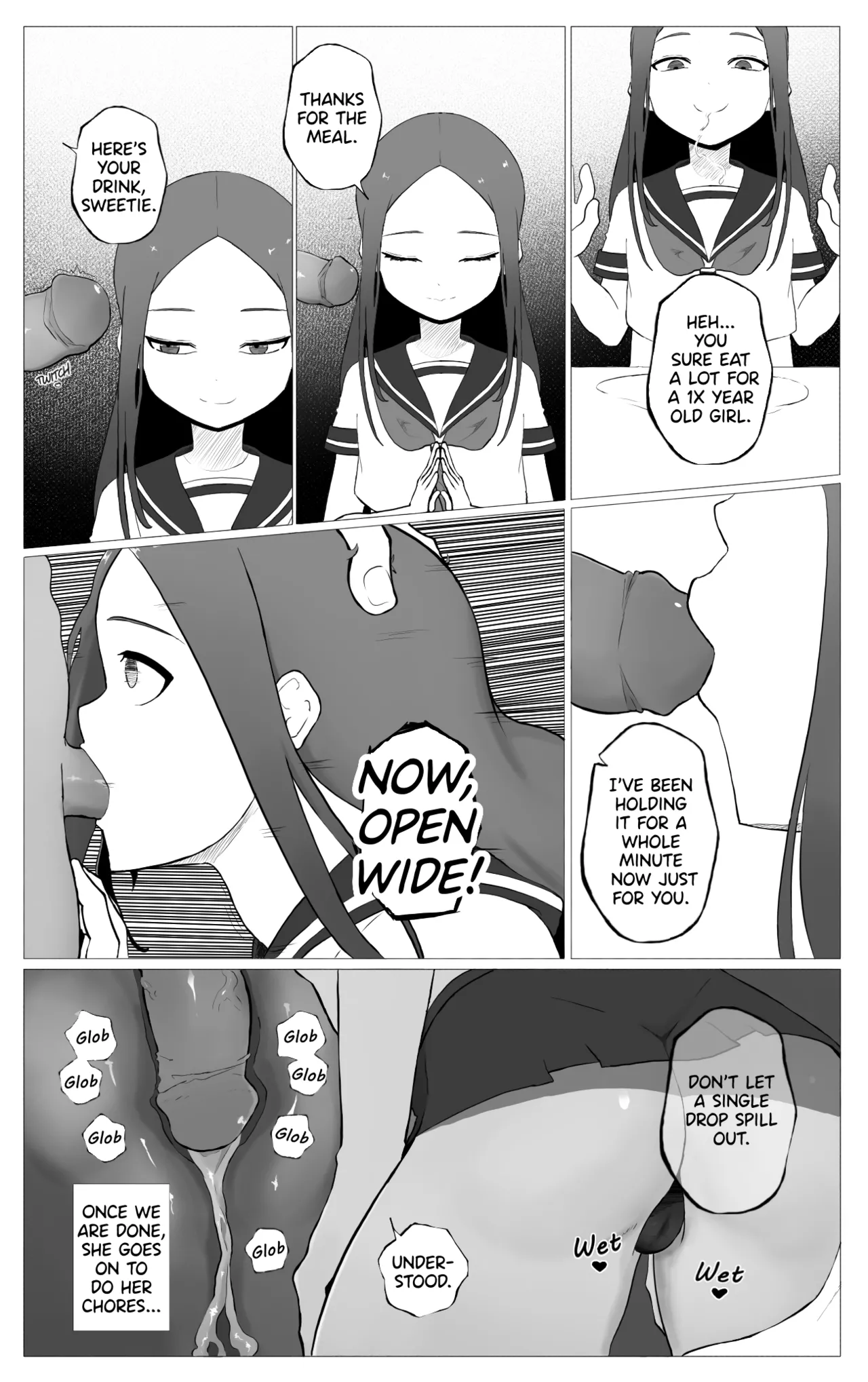 Takagi Manga page 3 full