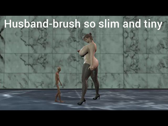 Using husband as a brush page 3 full