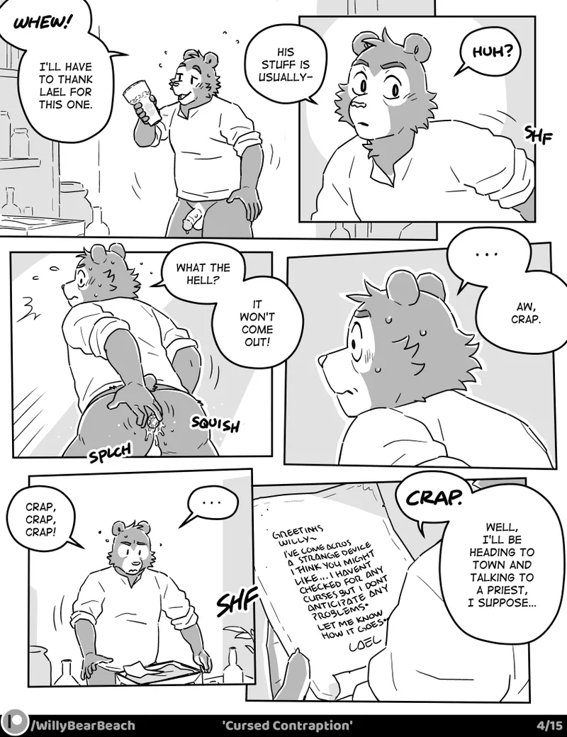 Willy the Alchemist in Cursed Contraption page 4 full