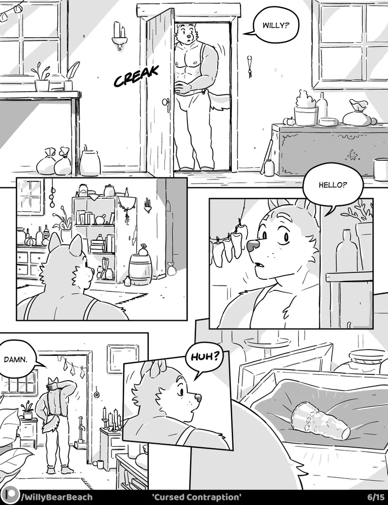 Willy the Alchemist in Cursed Contraption page 6 full