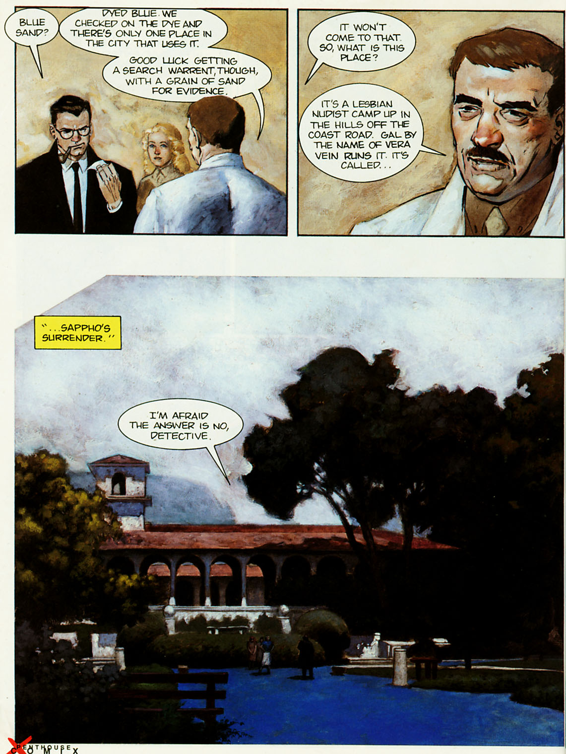 Terror In the Lesbian Nudist Colony page 5 full