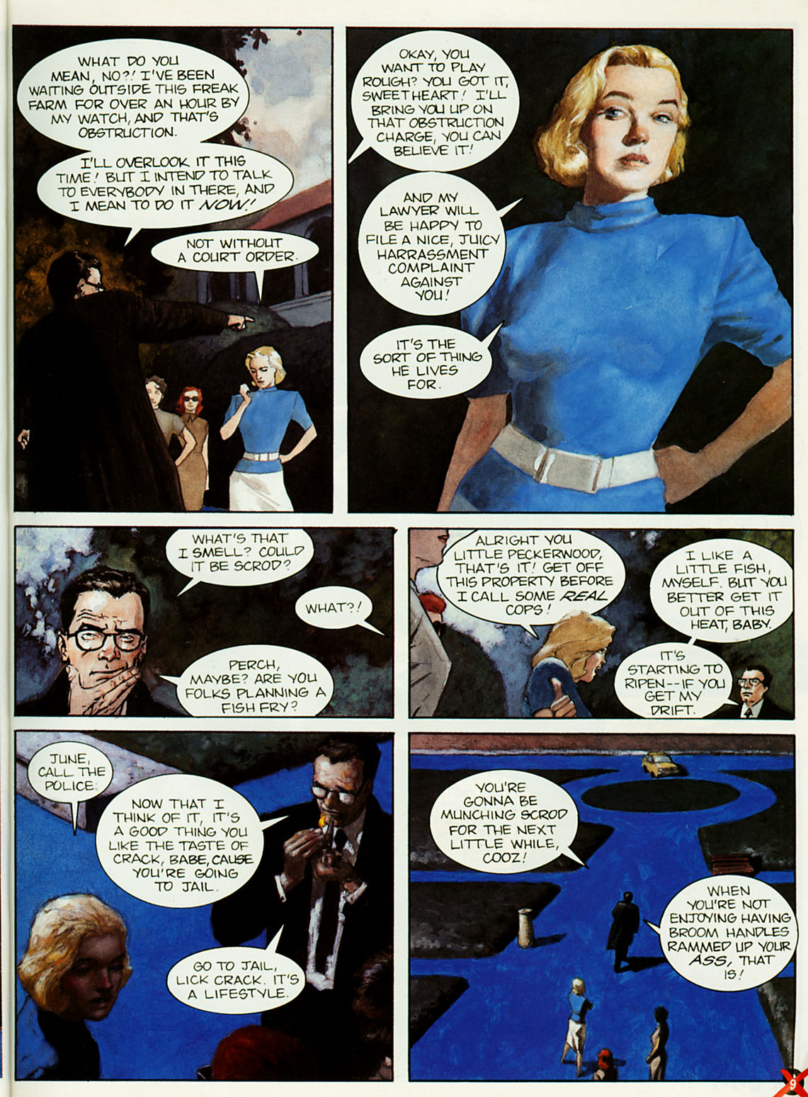 Terror In the Lesbian Nudist Colony page 6 full
