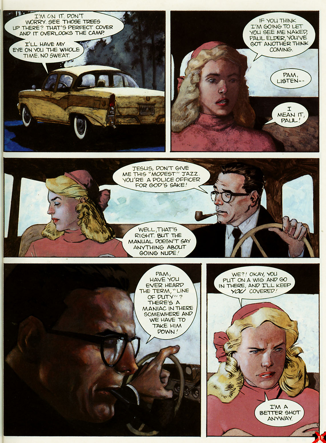 Terror In the Lesbian Nudist Colony page 8 full
