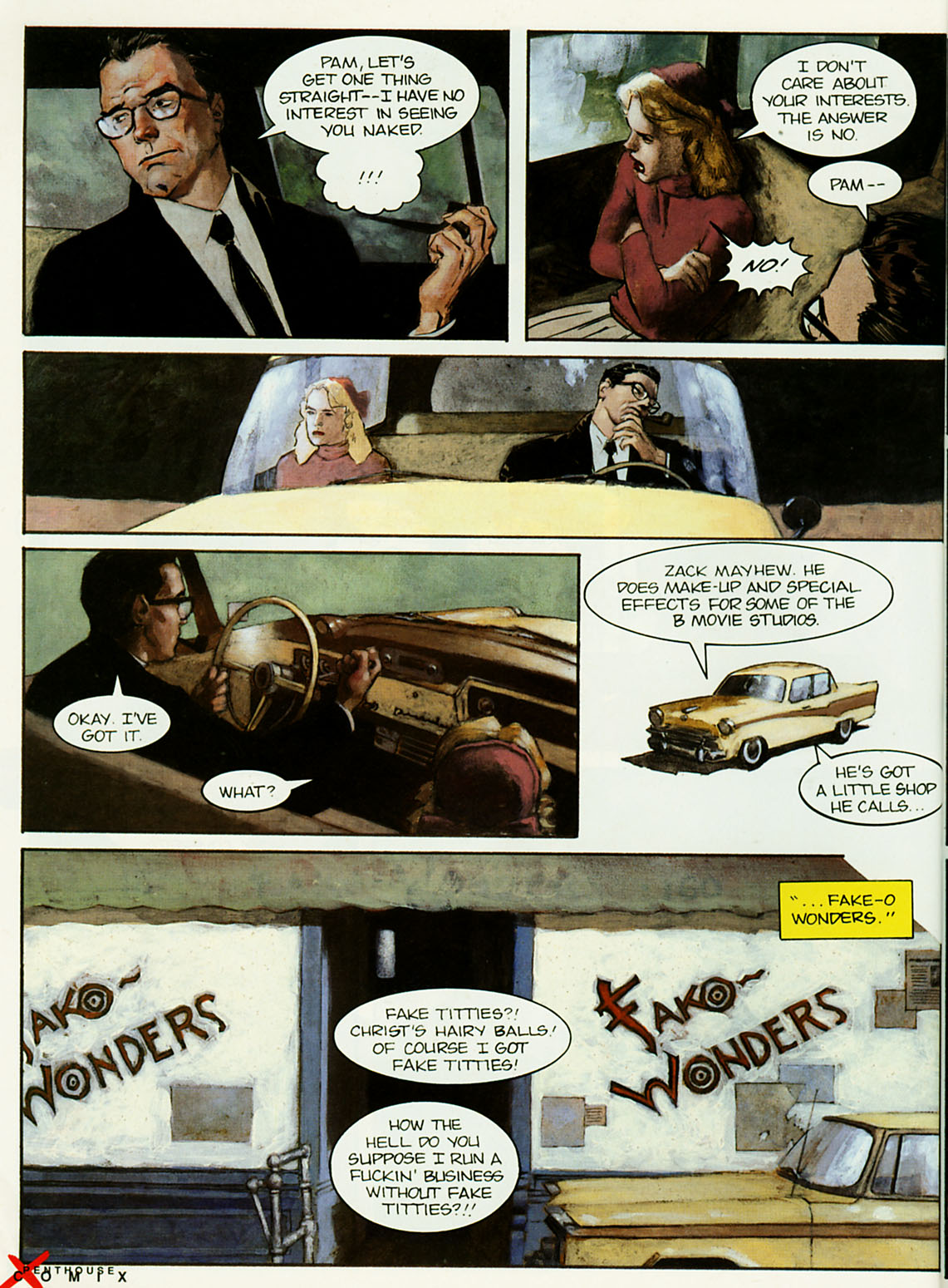 Terror In the Lesbian Nudist Colony page 9 full