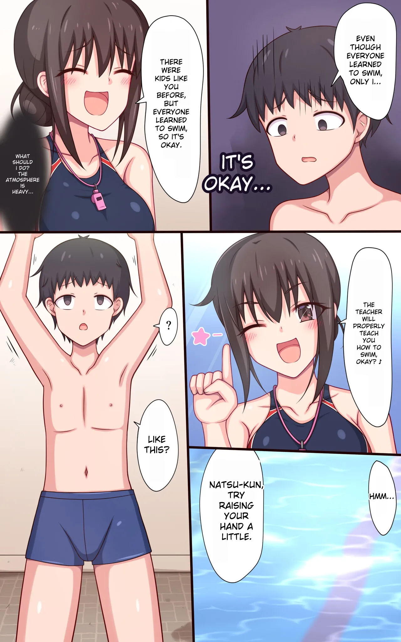 Ticklish Swimming Class~ The Tickle-loving Swimmer Onee-san!~ page 2 full