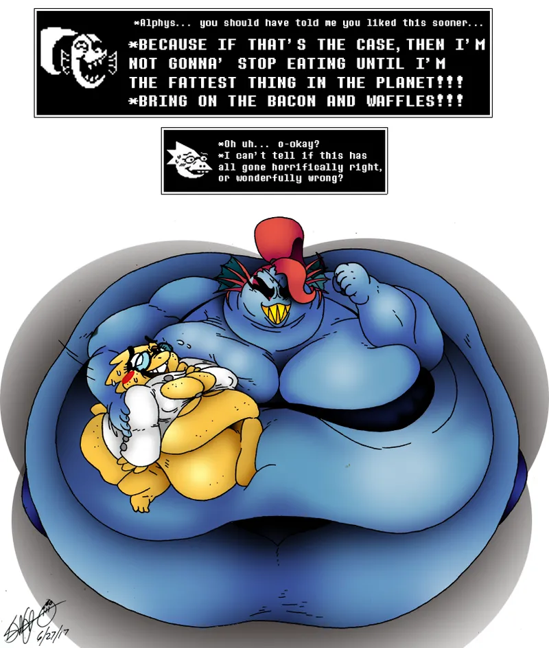 Undyne the Undieting page 6 full