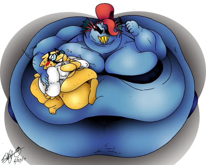 Undyne the Undieting page 7 full