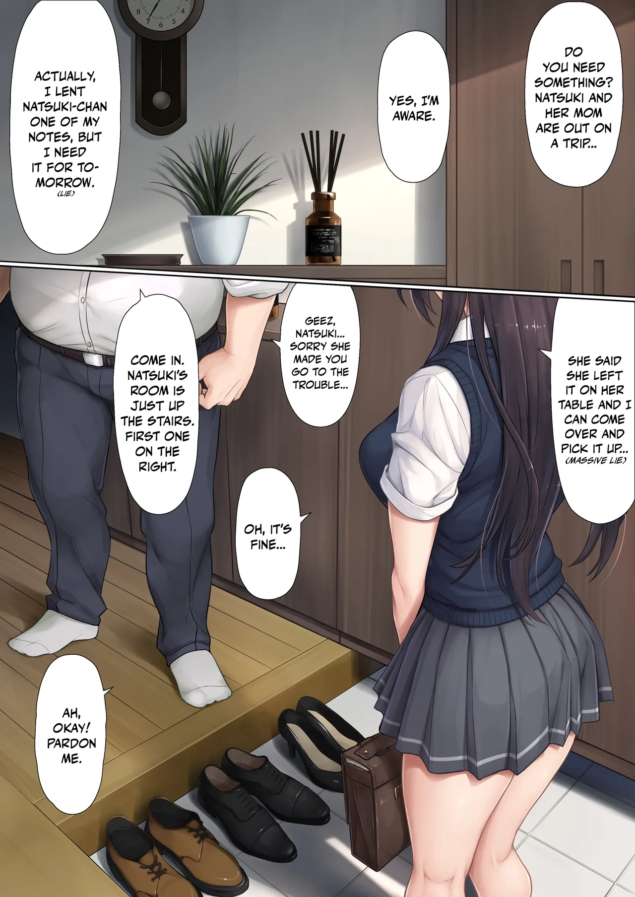 Musume no Class no Iinchou wa Papa ga Hoshii Rashii｜The Class President of My Daughter's Class Wants a Dad page 10 full