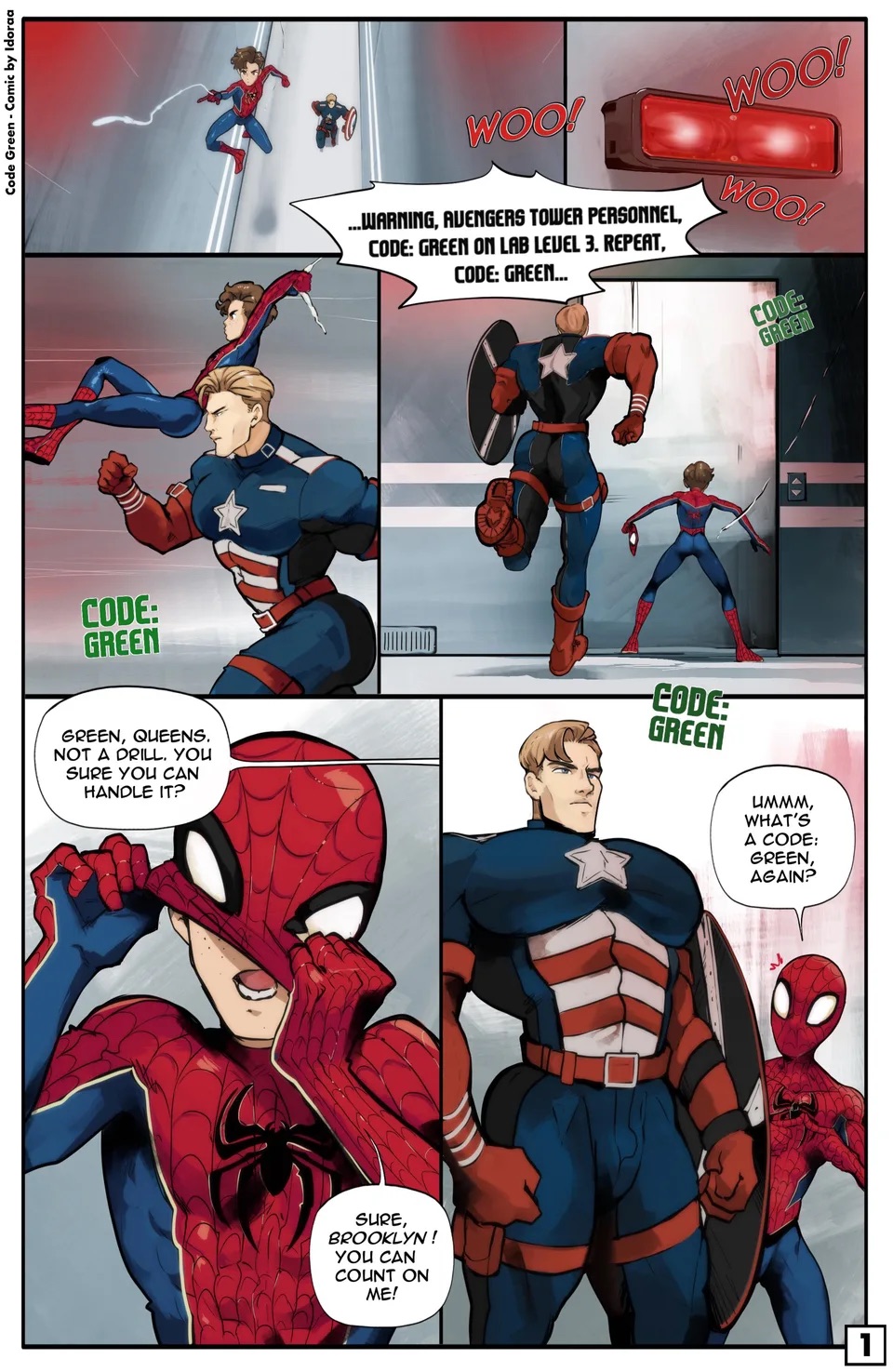 Avengers dj – Code Green page 3 full