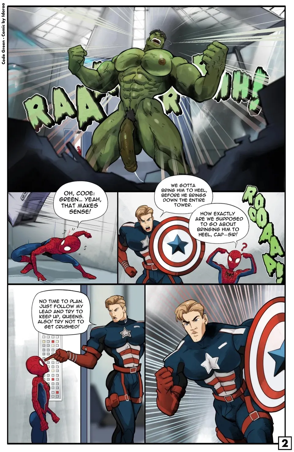 Avengers dj – Code Green page 4 full