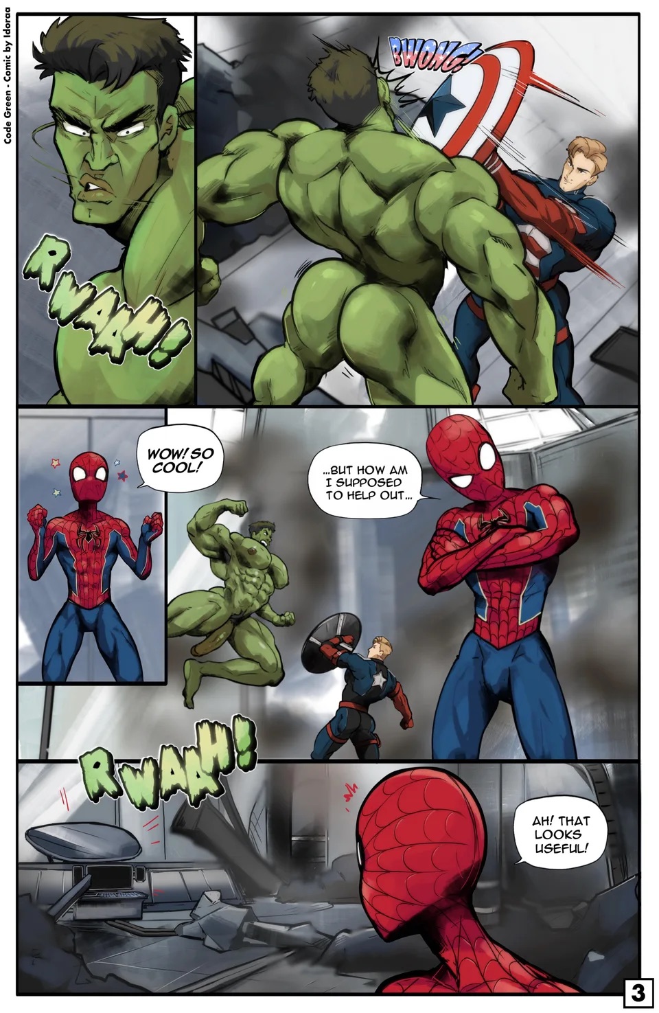 Avengers dj – Code Green page 5 full