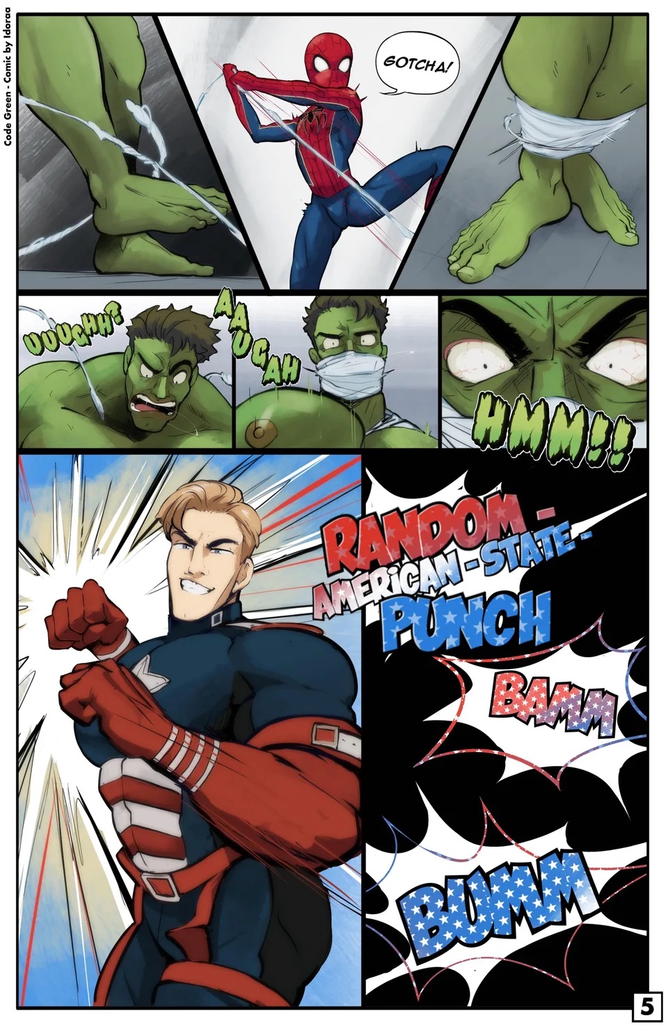 Avengers dj – Code Green page 7 full