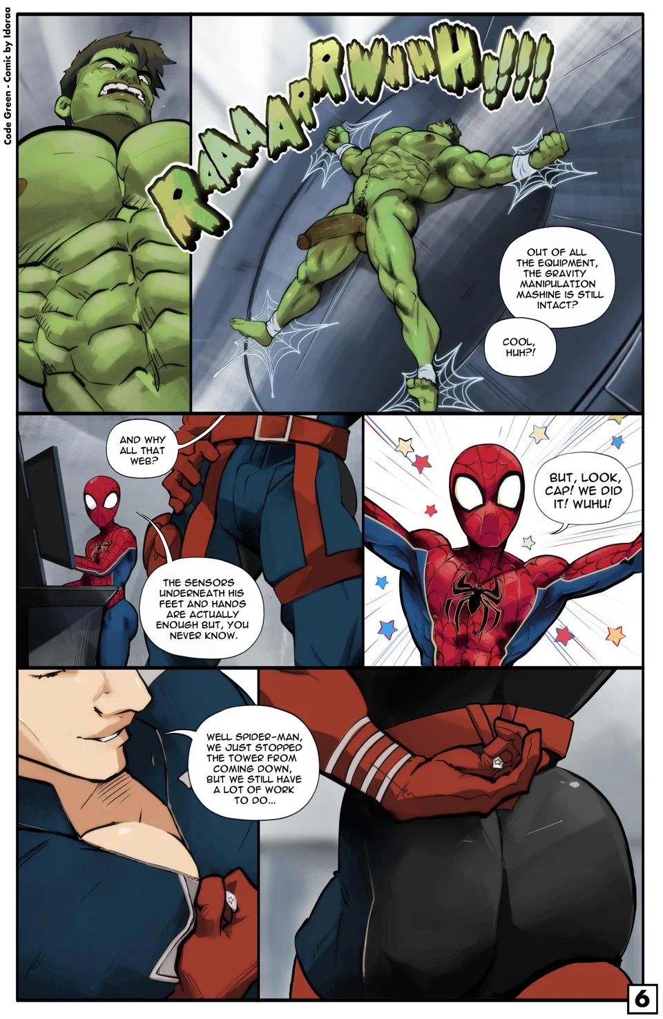 Avengers dj – Code Green page 8 full