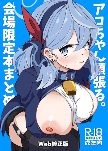 アコちゃん頑張る。会場限定まとめ本Ｗeb修正版 cover