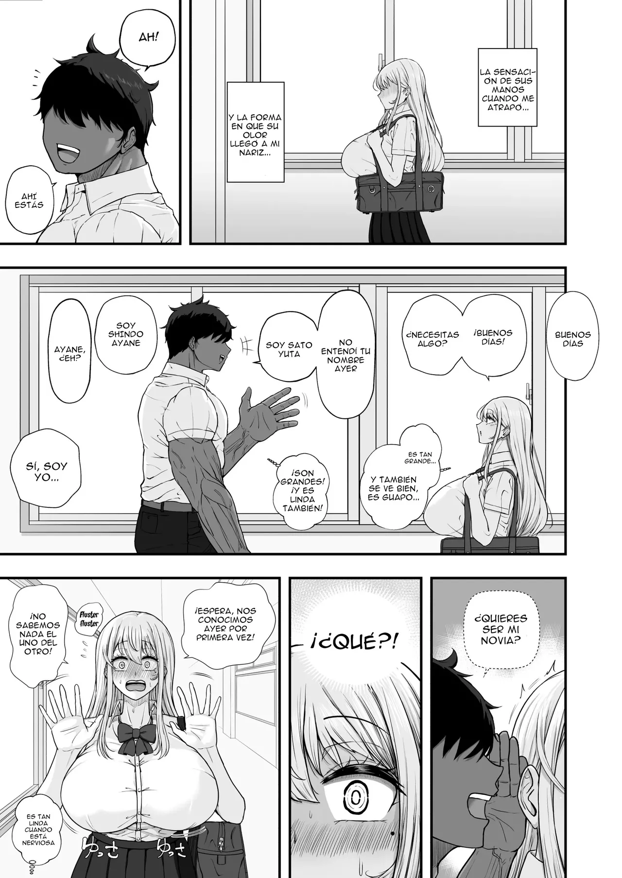 Muttsuri Onnanoko wa Kotowarenai | La Calladita No Dice Que No page 8 full