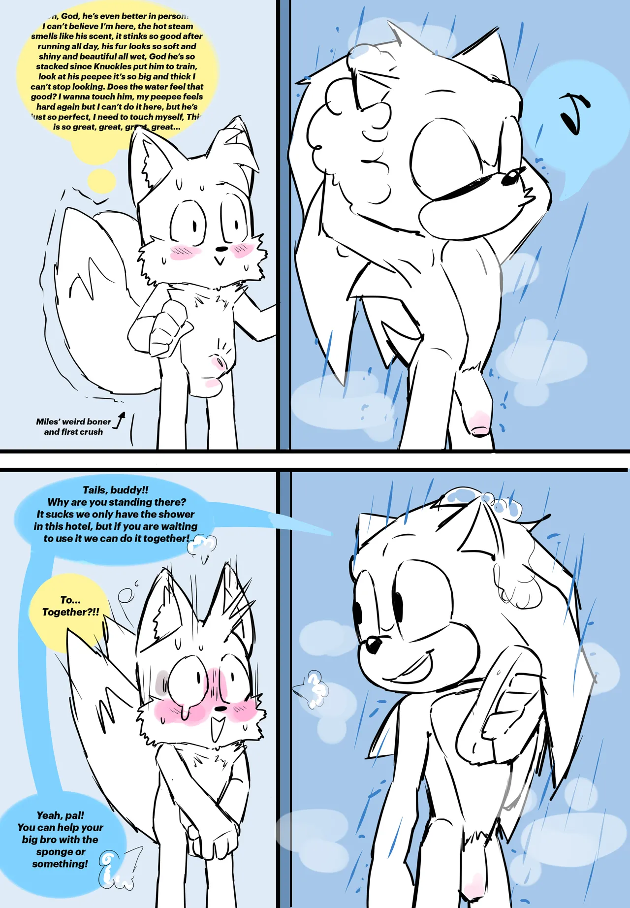 Brotherly Love In A Shower Game page 1 full