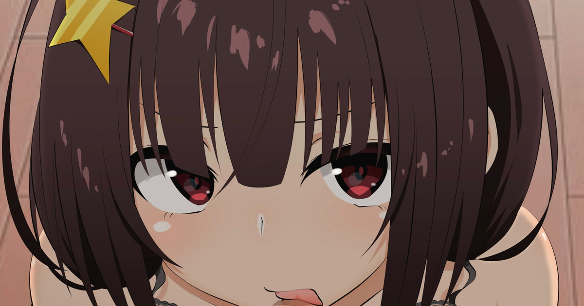大人こめっこにフェラ→子作りセックスをされるカズマ page 1 full