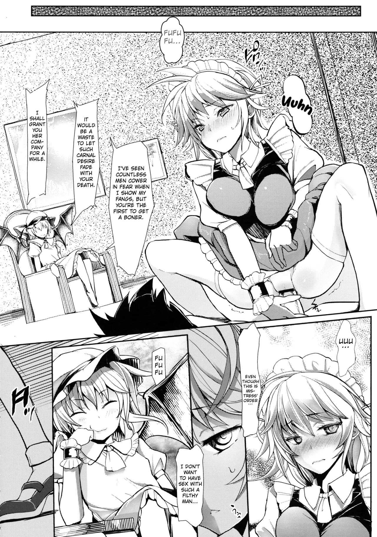 Gensoukyou Kouryaku Sakusen - Sakuya, Remilia, Flandre Hen page 7 full