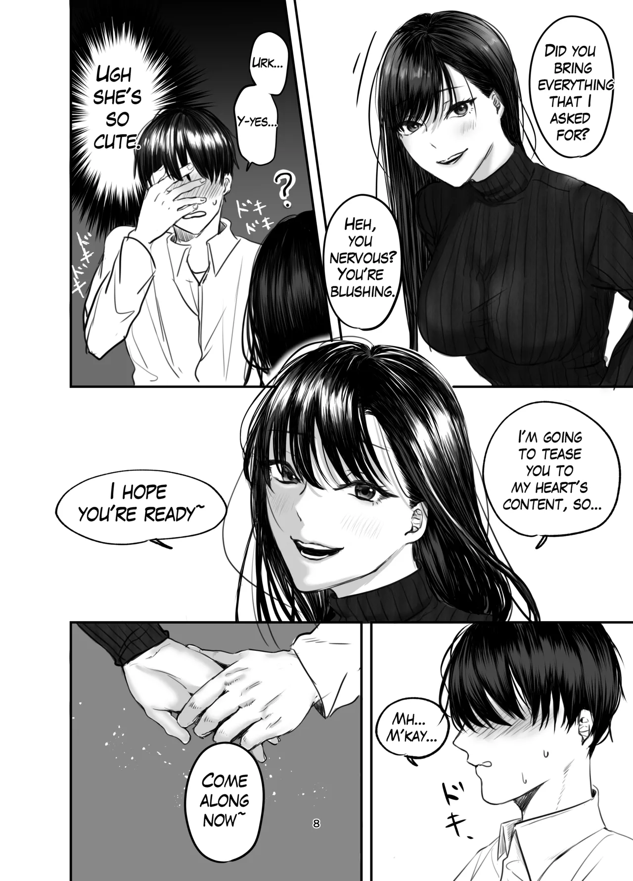 The Story of How I Became an SNS Domme’s Pet 1 page 7 full