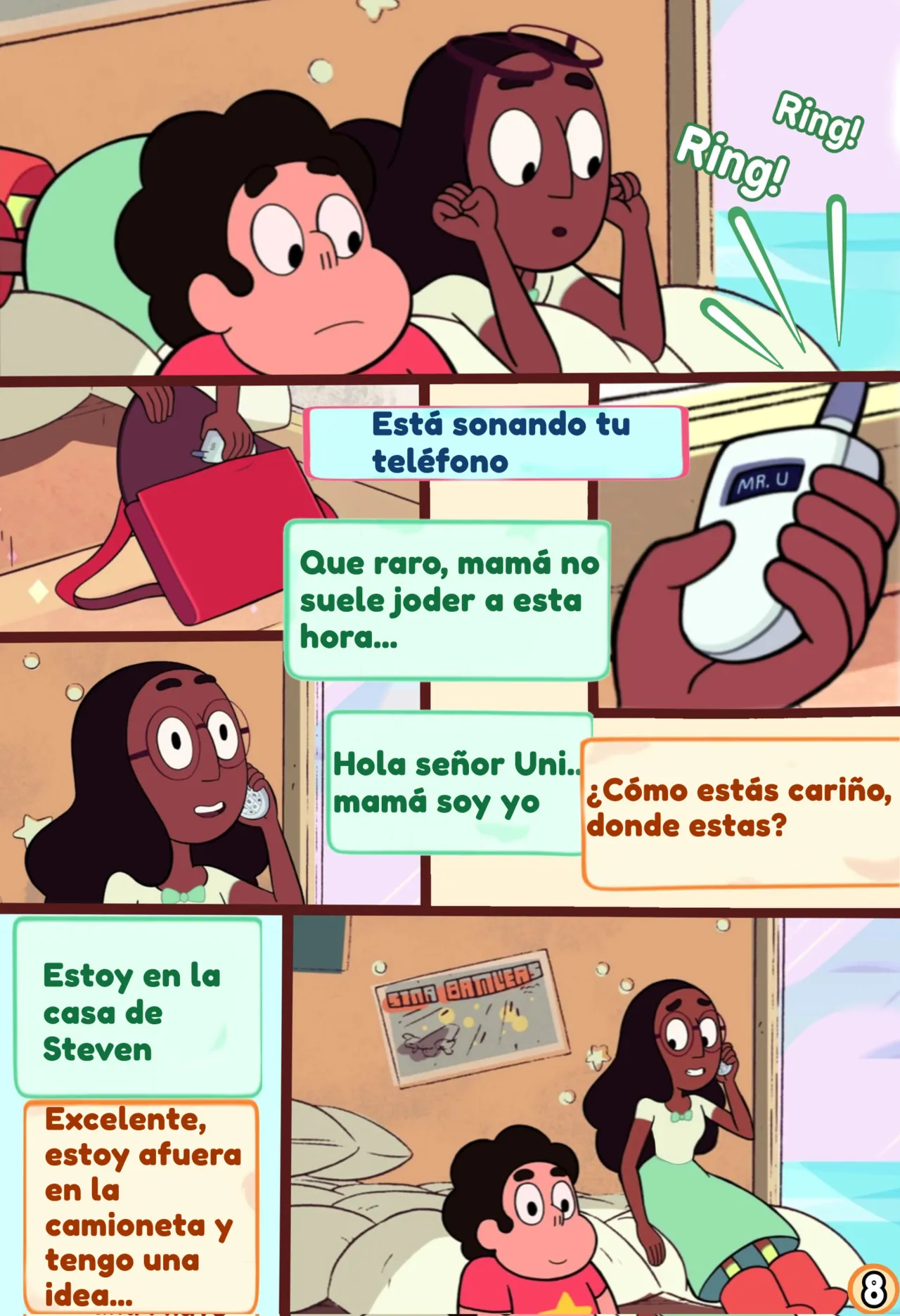 Steven Cuckniverse - spanish page 9 full