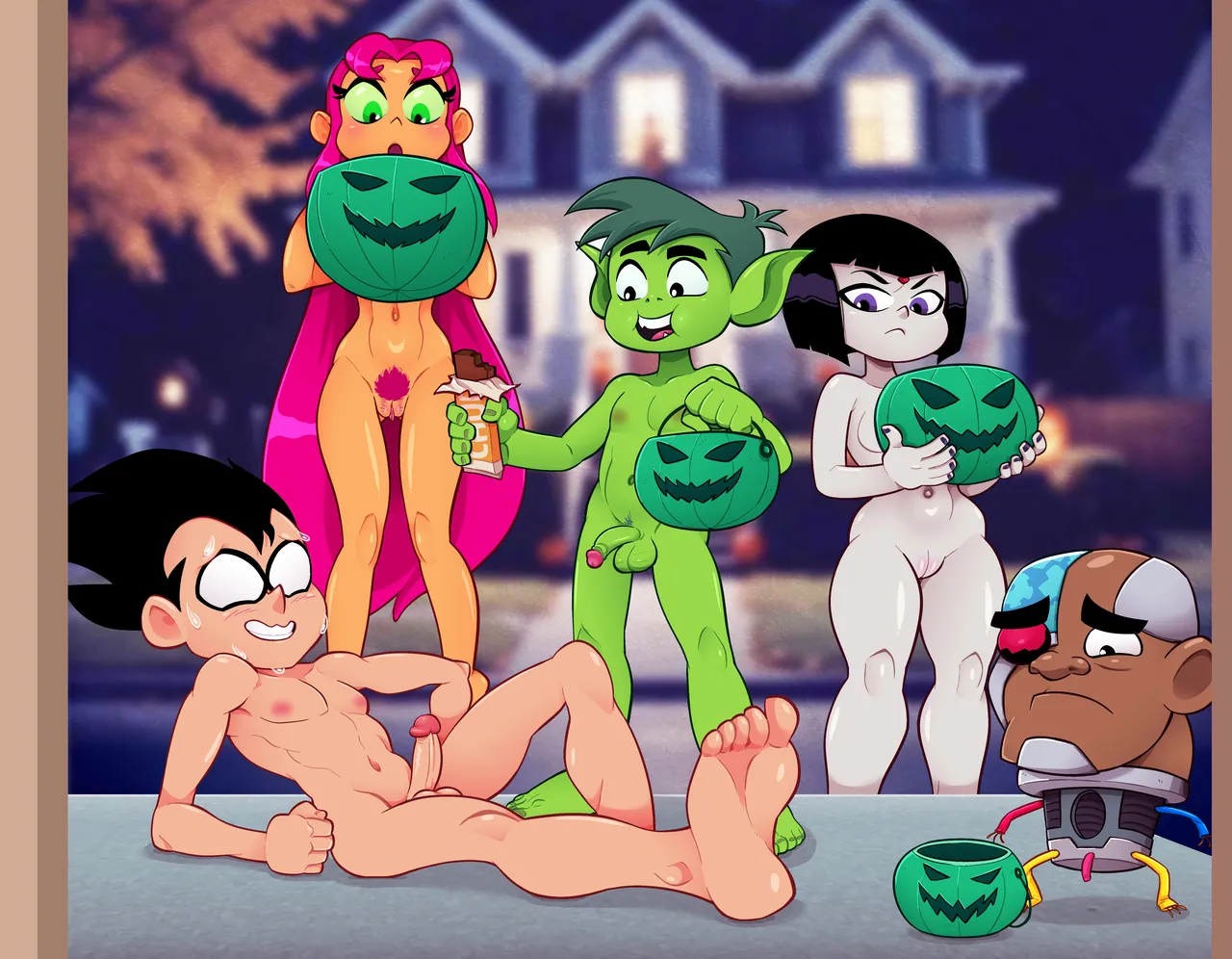 Hallorgy page 1 full