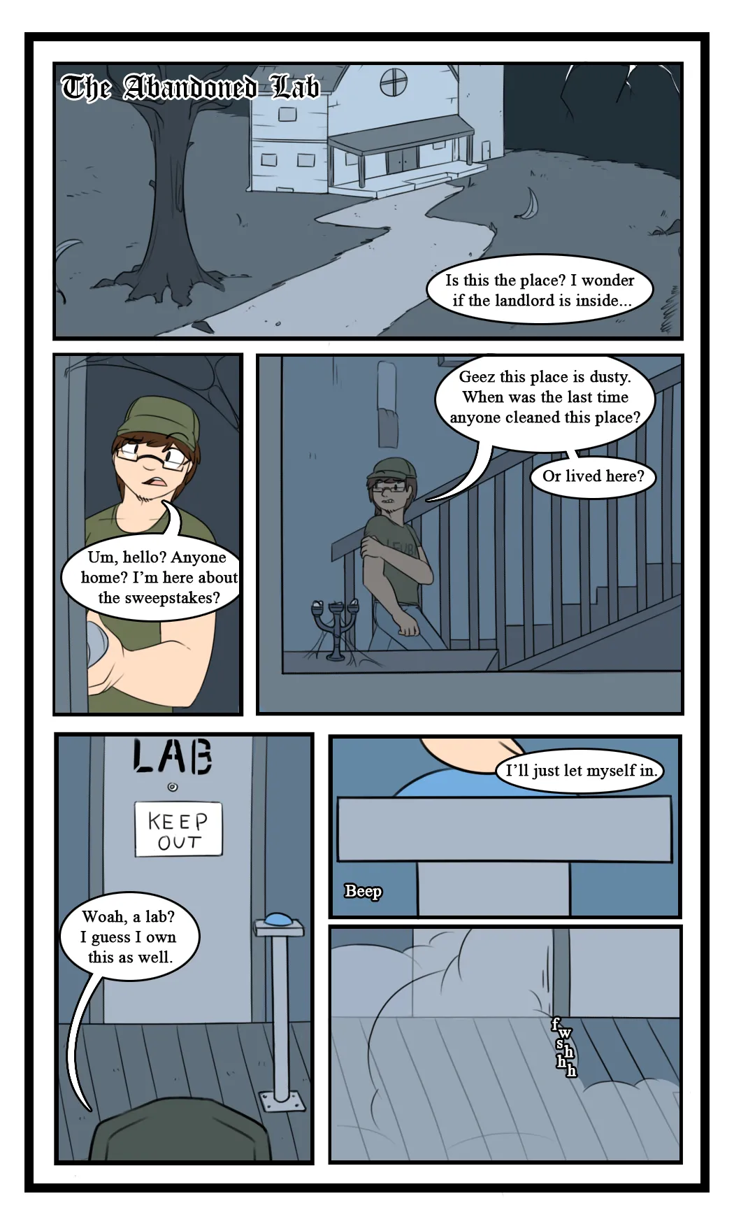 The Abandoned Lab page 1 full
