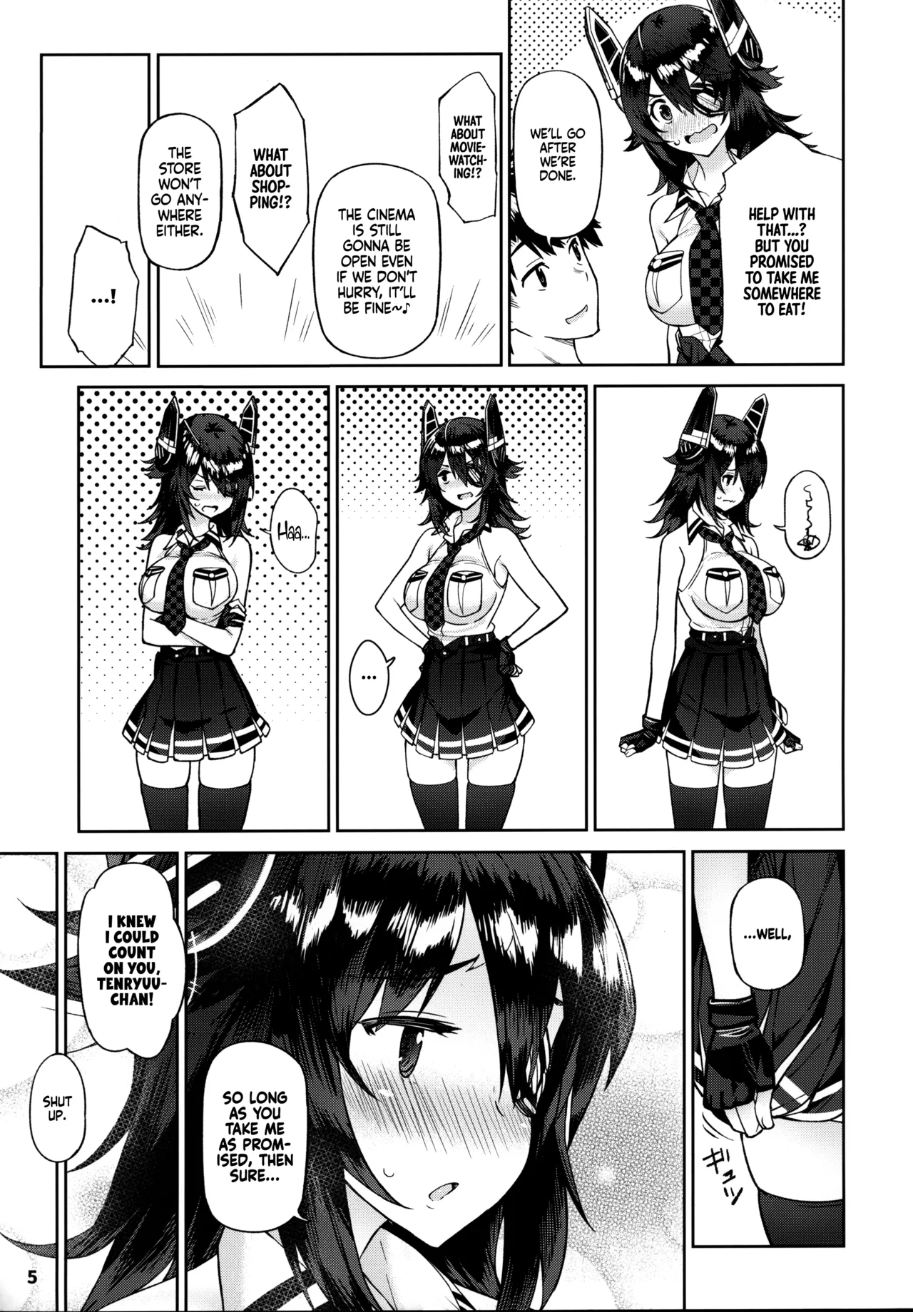 Kawaii Tenryuu-chan wa Boku no Iinari❤︎ page 5 full