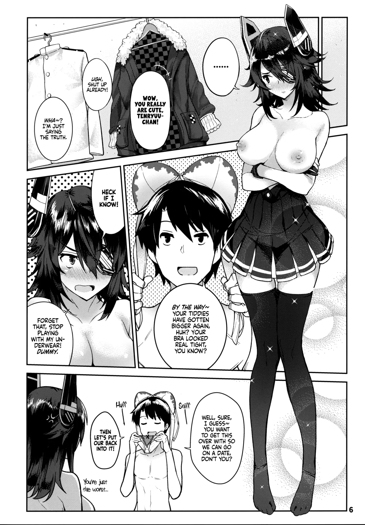 Kawaii Tenryuu-chan wa Boku no Iinari❤︎ page 6 full