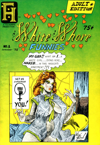 White Whore Funnies cover