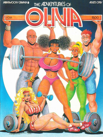 The Adventures of Olivia #4 cover
