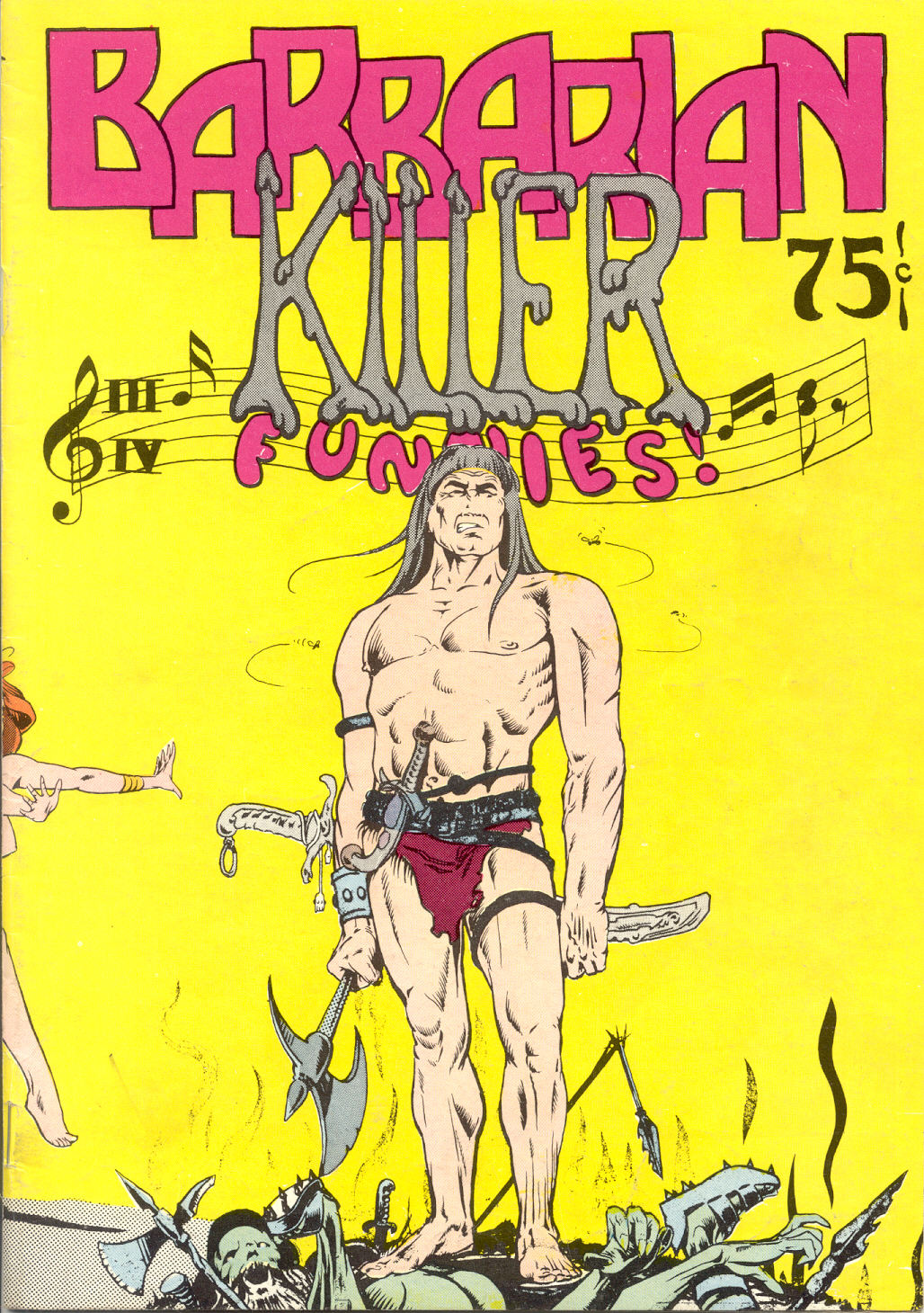 Barbarian Killer Funnies page 1 full