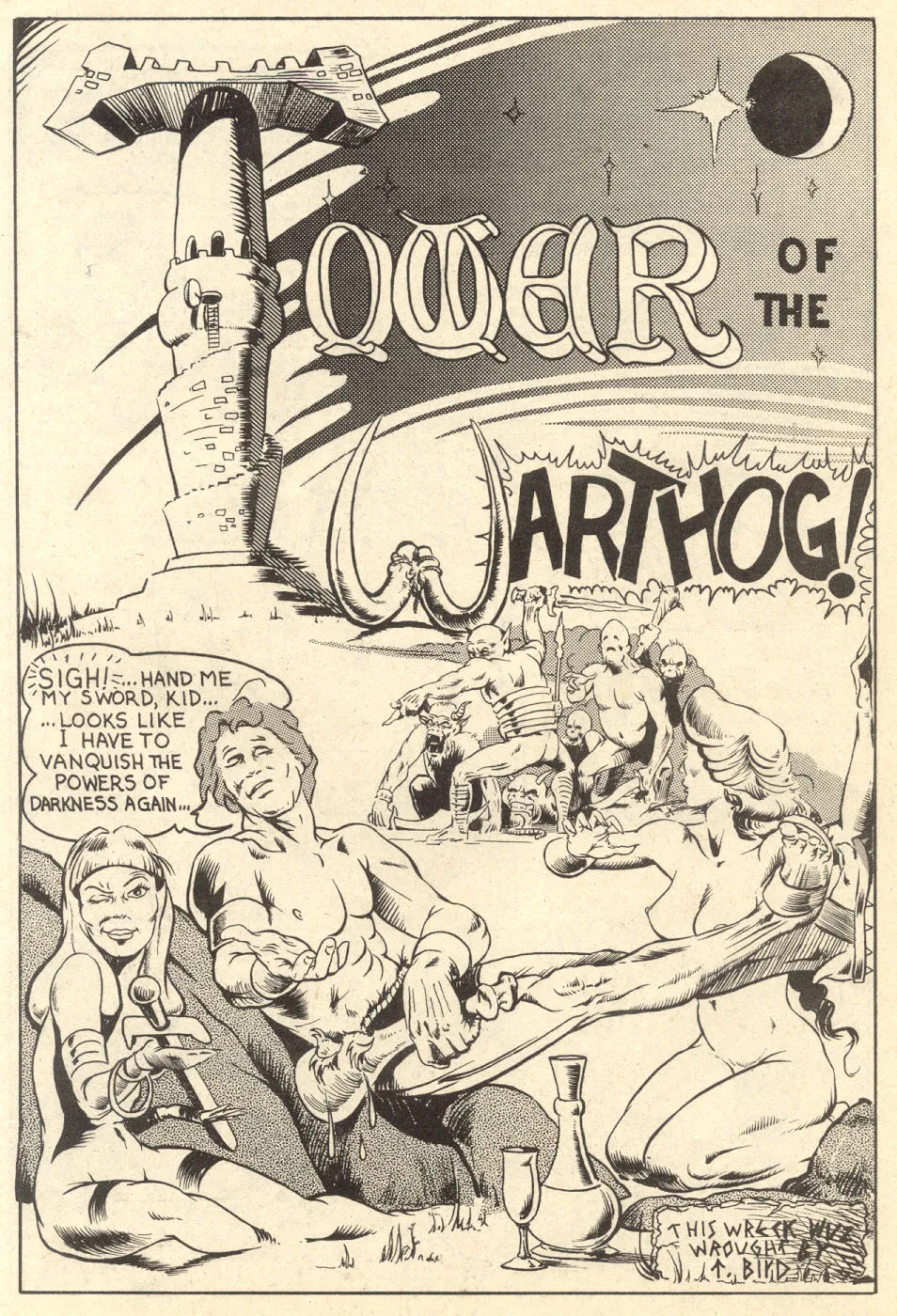Barbarian Killer Funnies page 3 full