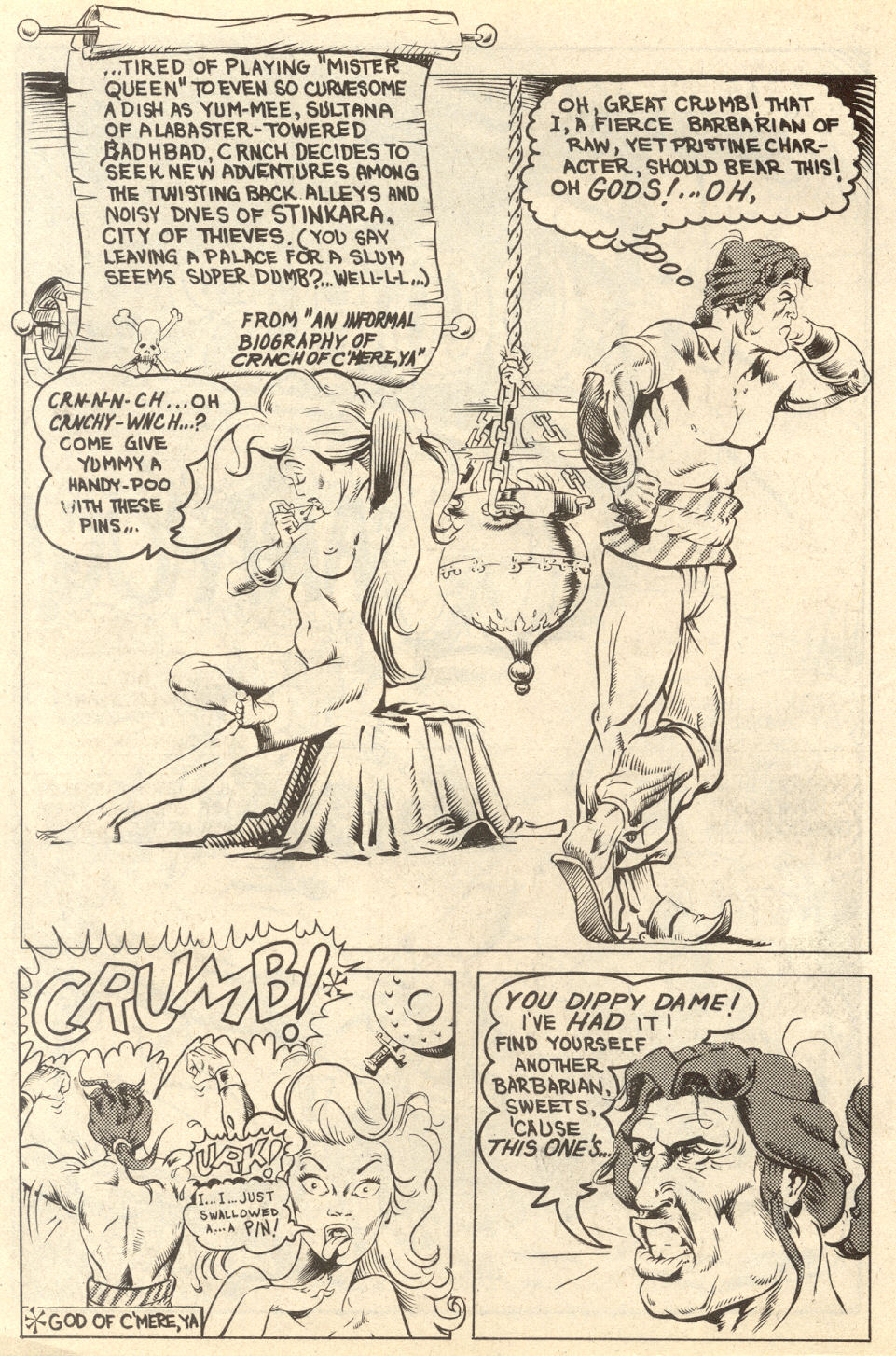 Barbarian Killer Funnies page 4 full