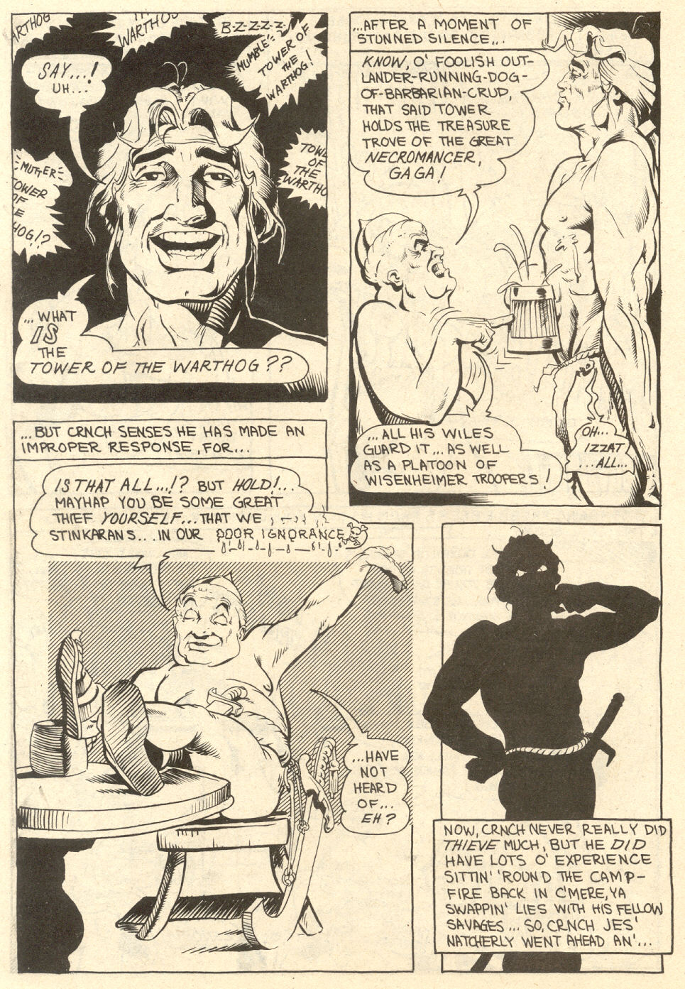 Barbarian Killer Funnies page 8 full