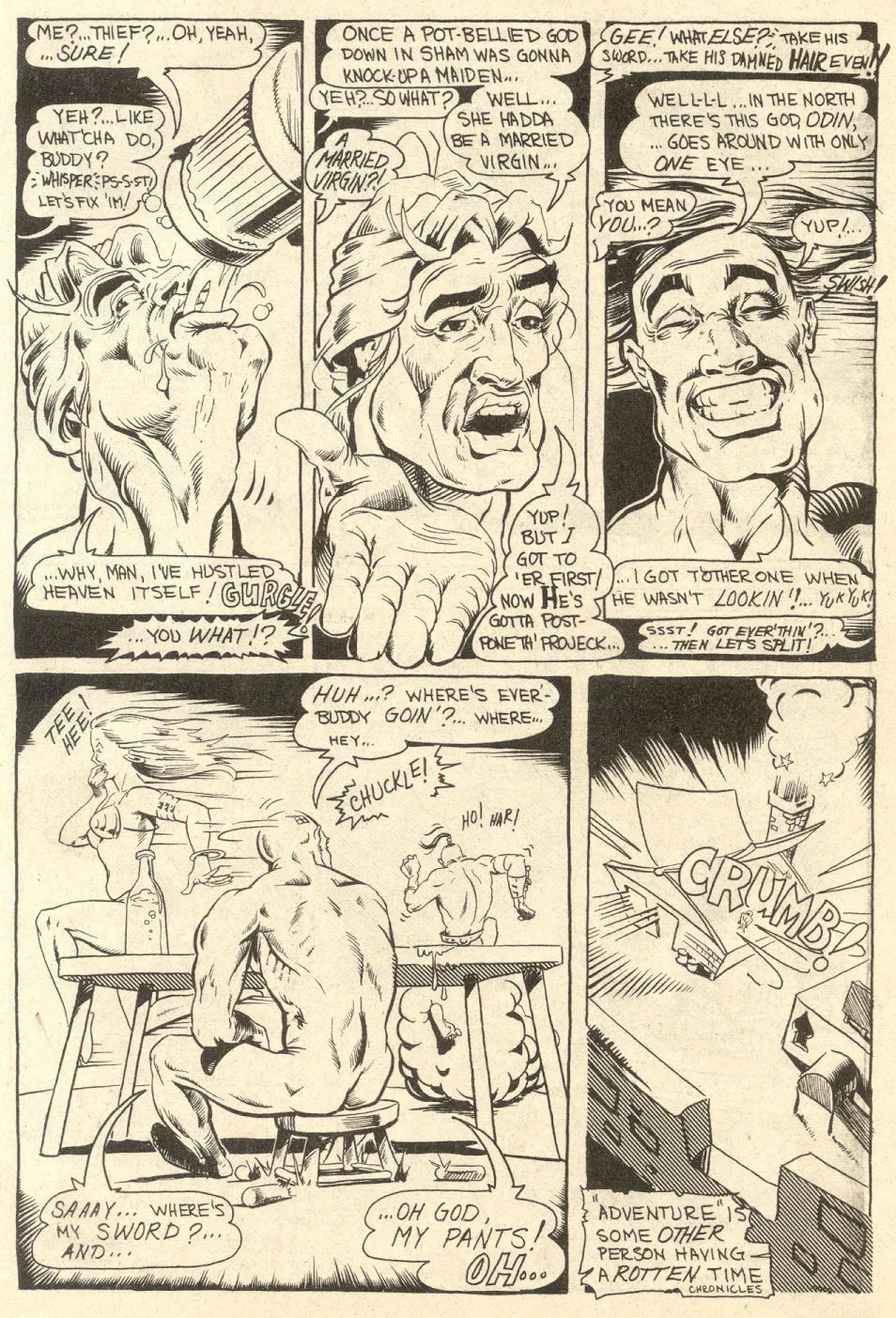 Barbarian Killer Funnies page 9 full