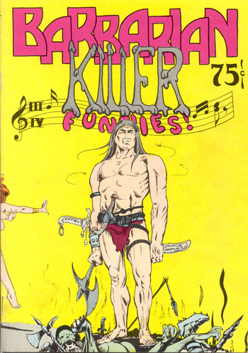 Barbarian Killer Funnies cover