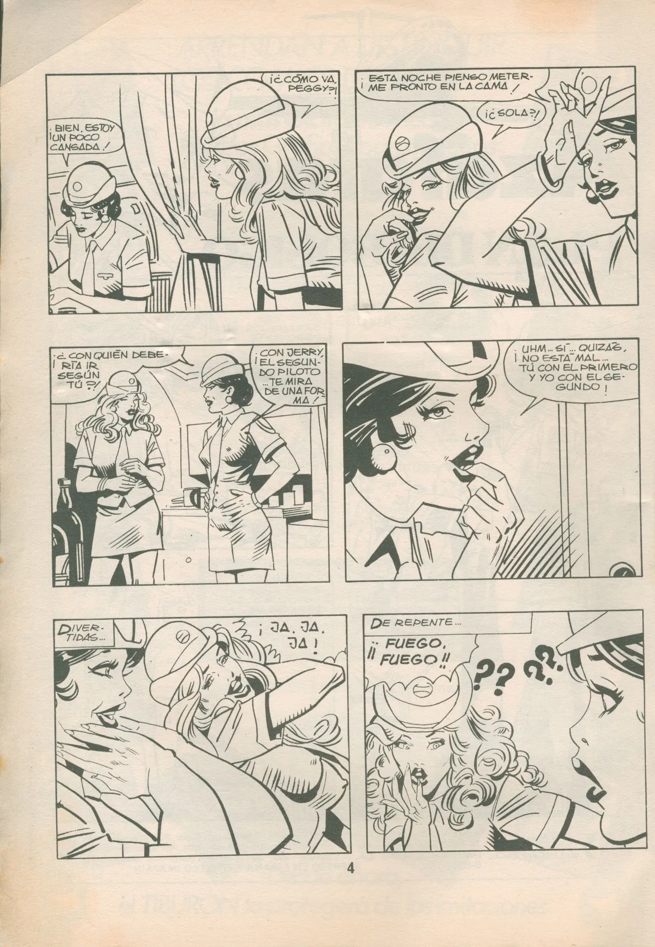 Azafatas 29 Plan Diabolico page 4 full