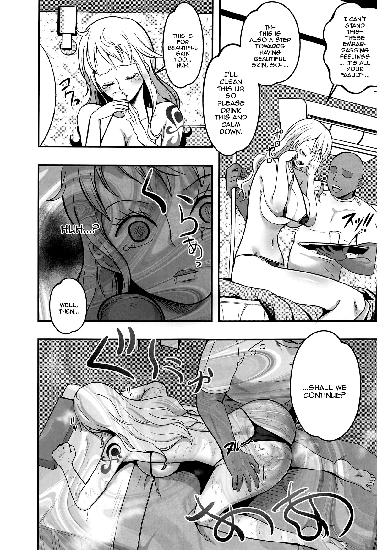 Nami-san Ofuro no Ato ni Oil Massage wa Ikaga? | Nami-san, How Would You Like an Oil Massage After Your Bath? page 10 full