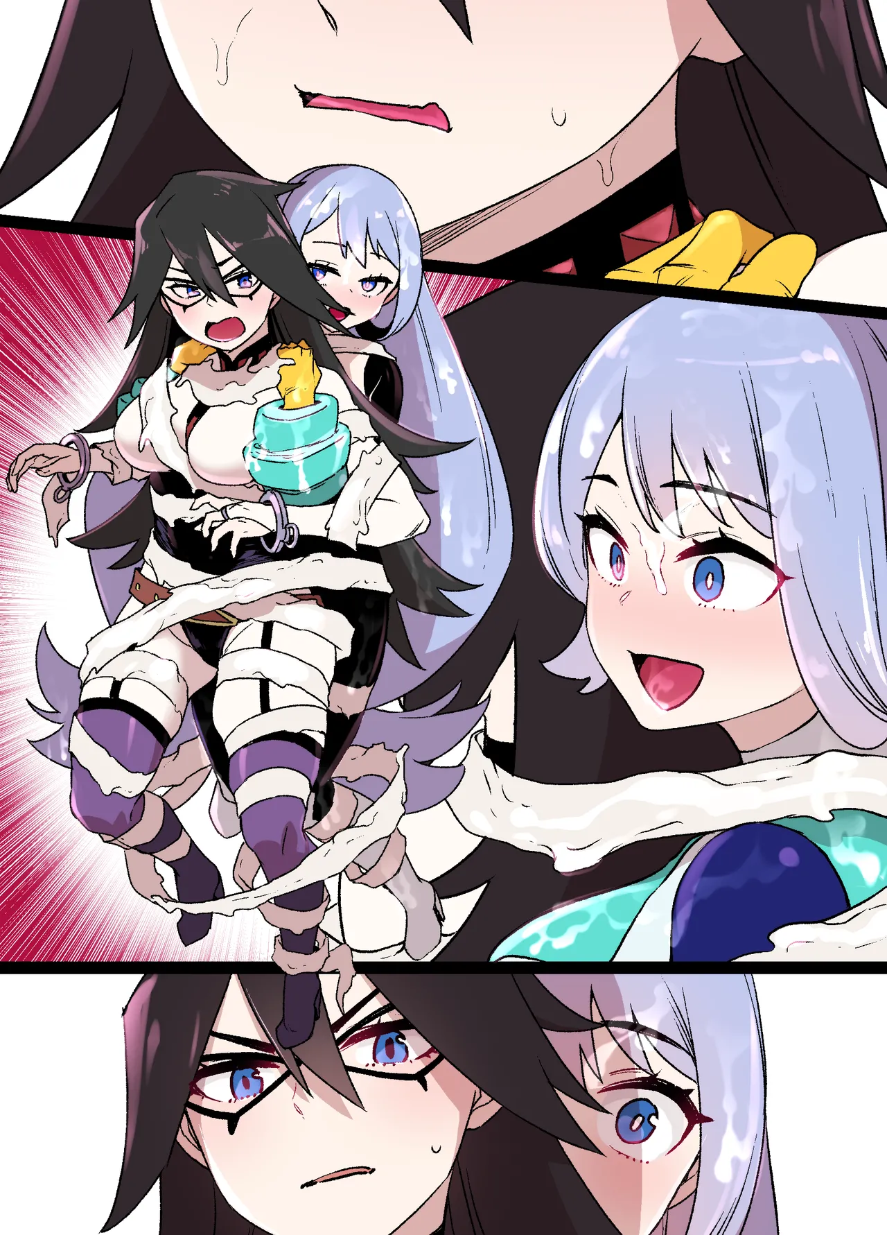 ヒロアカ洗〇 ミッドナイトVSスペルマ page 8 full