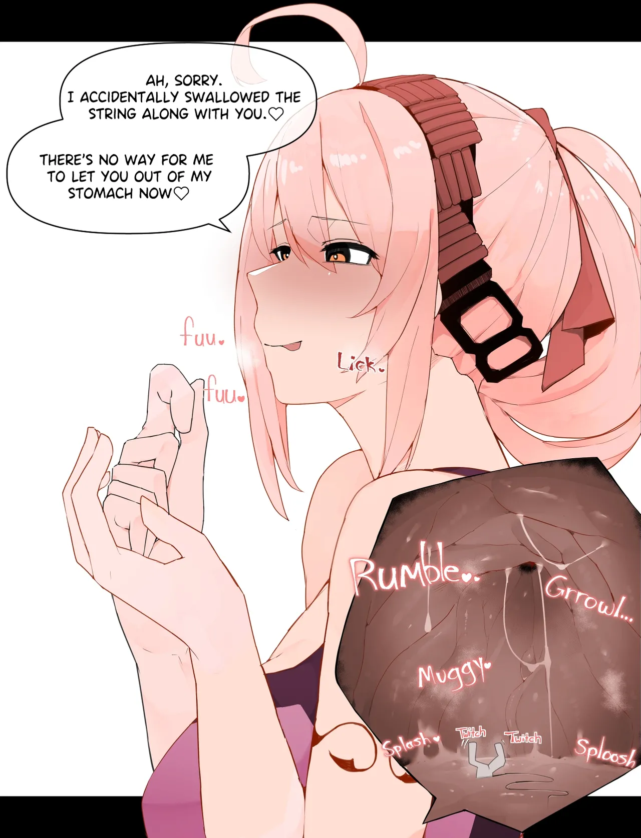 Kouhai no Onaka ni Shimawareru Hanashi | A Story About Ending Up in a Junior's Stomach page 3 full