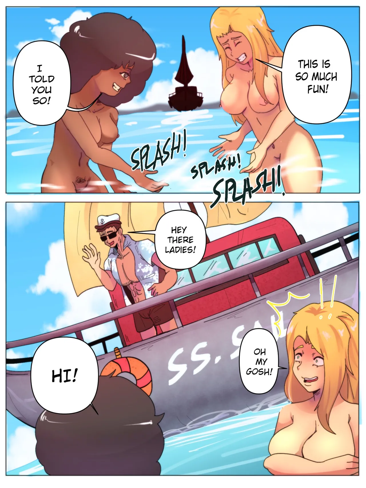 Beach comic page 5 full