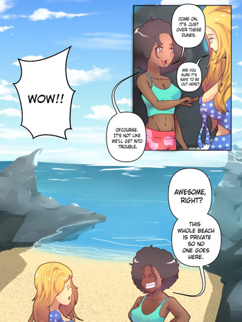 Beach comic cover