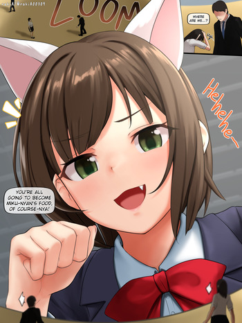 Maekawa Miku-san Shukushou Ningen Nametori Shichu! | Miku Maekawa Licking Off Shrunk People Situation! cover