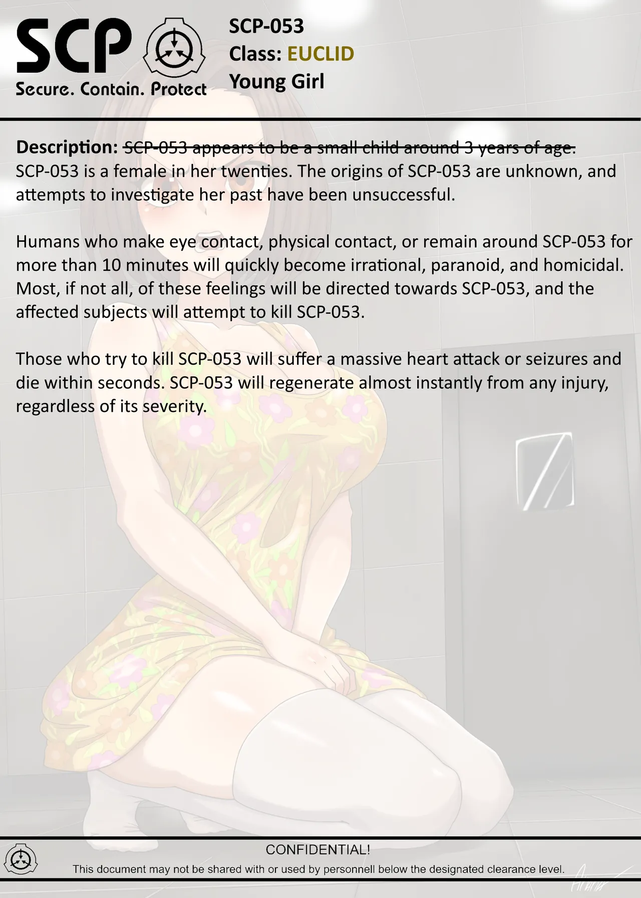 SCP-053 Young Girl - Again? page 3 full