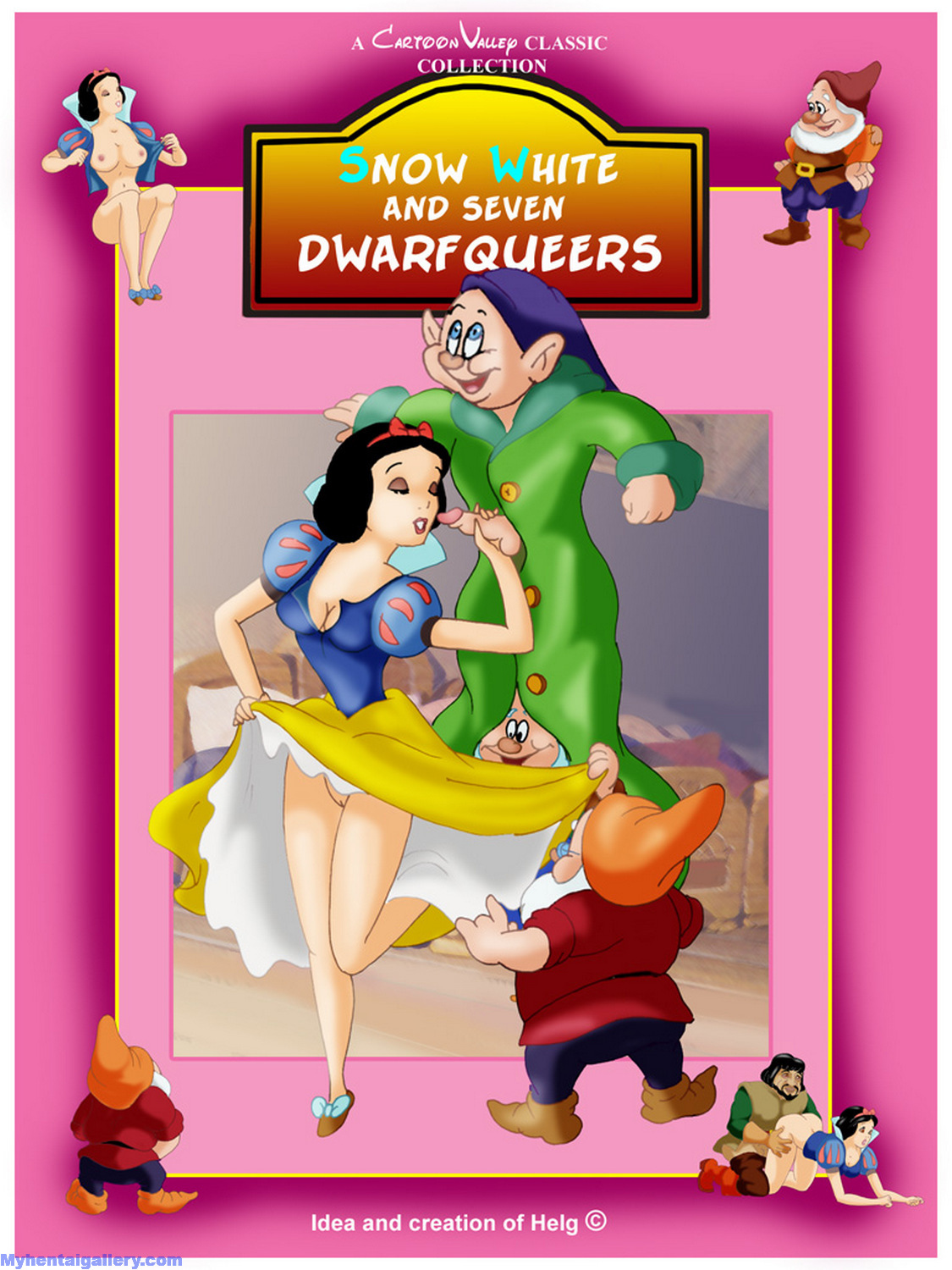 CartoonValley - Snow White &amp; The Seven Dwarf Queers COMPLETE page 1 full