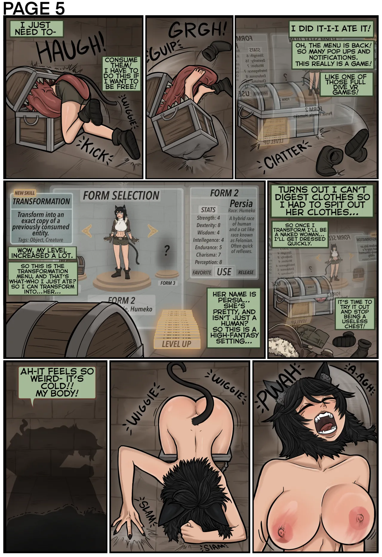 Reincarnated as a Mimic! page 5 full