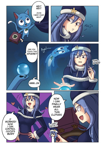 Happy takes over Juvia's body! cover