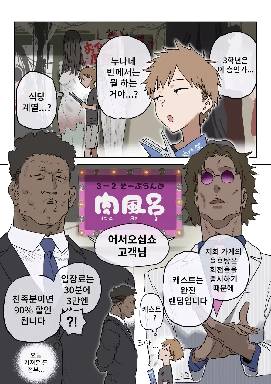 Zoku·Bun○sai Soapland page 1 full