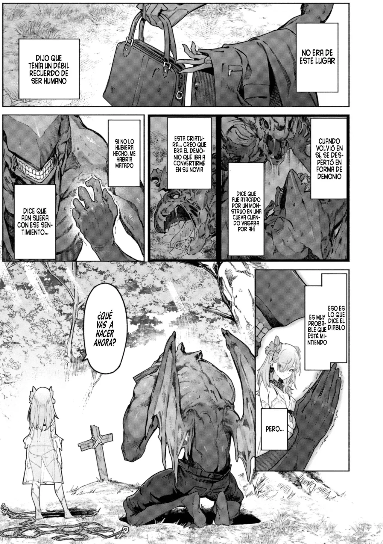 Yarikomi Chronicle ~Ishuzoku Seikouki~ 1-2 | Cronicas Yarikomi ~Sexo Interracial con Monstruos~ Cap. 1-2 page 9 full